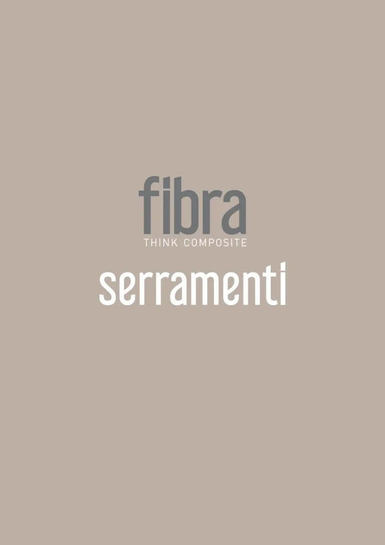 Catalogo Fibra Serramenti